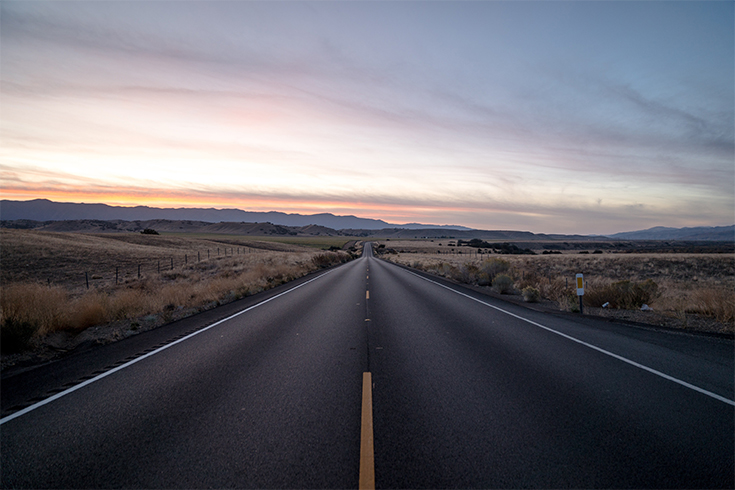 empty road