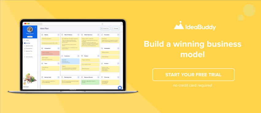 Build a winning business model with IdeaBuddy