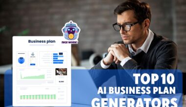 top 10 ai business plan generators cover